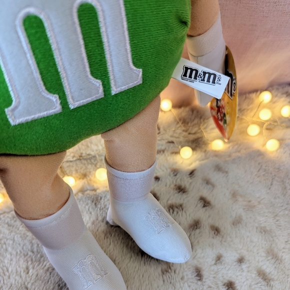 Green M&M Plushie - Picture 5 of 11